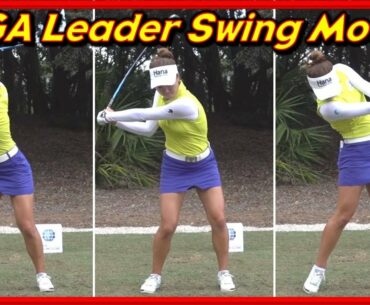 LPGA Top Leader "MinJee Lee" Solid Driver-Iron Swing & Slow Motion