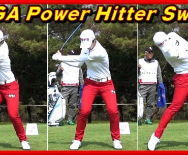 LPGA Power Hitter "Sung Hyun Park" Perfect Driver Iron Swing & Slow Motions