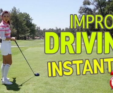 Improve Driving Instantly | Golf with Aimee