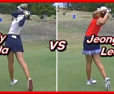 World No.1 "Nelly Korda" vs LPGA Super Rookie "JeongEun Lee6" Beautiful Every Shot Highlights