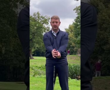 Set your ARMS in the perfect  position at address #shorts #golf