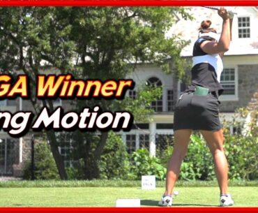 LPGA Winner "MinJee Lee" Solid Swing Motions from Various AngleㅣCognizant Founders Cup 2022 Champ