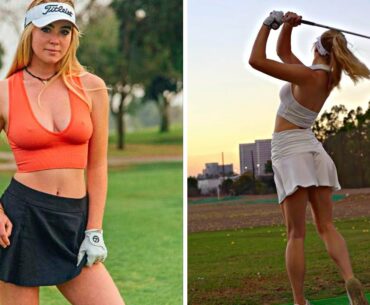 Who Is This NEW HOT GOLF GIRL That Is Taking Over..... | Grace Charis