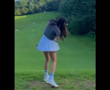 우와 리듬 좋고 파워가 넘치는 임팩트샷 😃😃👍👍 #golf #short  #골프  | GOLF VN