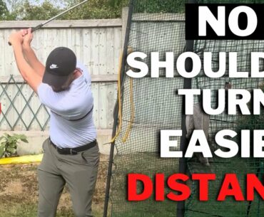 DON'T TURN YOUR SHOULDERS IN THE GOLF SWING - This Fixes EVERYTHING