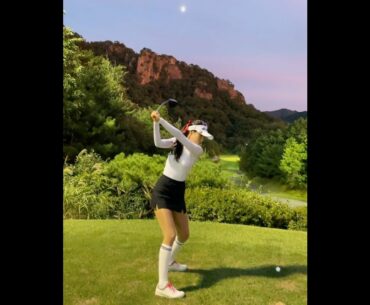 언제나 예쁘고 멋진 수연프로님~화이팅👍👊❤#golf #short  #골프  | GOLF VN