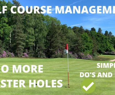 Course Management Tips To Lower Your Handicap! *ON THE COURSE*