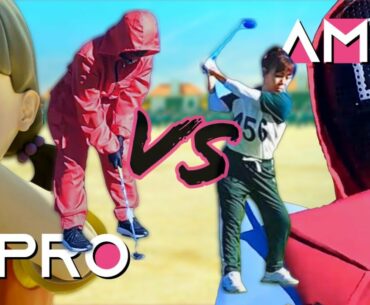 ○△□ You're Invited to Squid Game: Golf Edition | Halloween Golf with Aimee