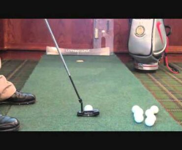 Golf Myth: Swing the Putter Straight Back and Straight Through