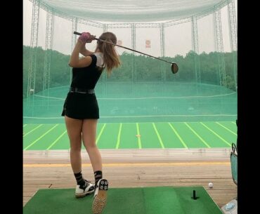 내가 본 여자스윙 중에 역대급이네 최고다! #golf #short  #골프  | GOLF VN