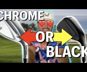 WHICH FINISH? MG3 TAYLORMADE WEDGE REVIEW in BLACK or CHROME. High Handicap Review