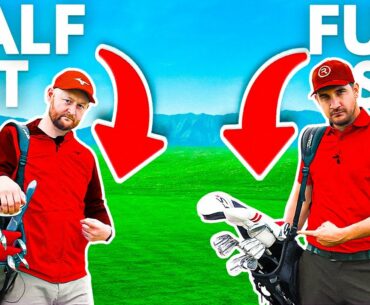 Can I BEAT A Pro With A Half Set Of Golf Clubs? (Shocking Ending)