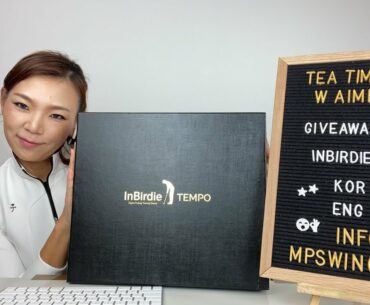 🔴 GOLF LIVE InBirdie Tempo Mat Giveaway⛳️ 인버디 템포 매트 기브어웨이