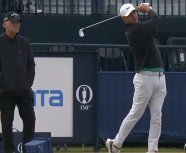 Brooks Koepka Golf swing drill with Pete Cowen | Focus on Release Position