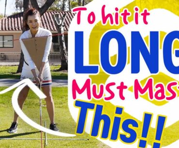 Want to hit it Long? Master This! | Golf with Aimee