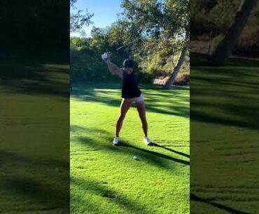 Alexa Melton Doing The P3#golf #shorts #youtubeshorts #shortvideoviral