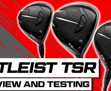 NEW Titleist TSR Fairway Woods Testing and Review