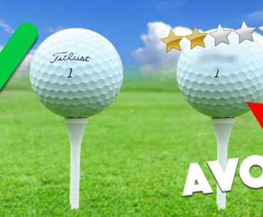 I bought the WORST rated golf balls (SHOCKING RESULTS)