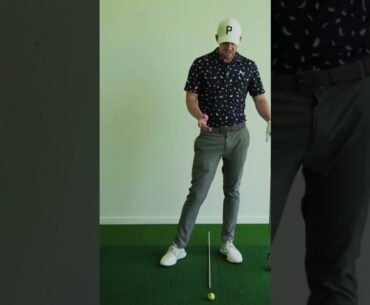 Impact of Too wide Golf Stance