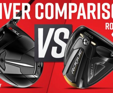 Golf Drivers Comparison | Titleist TSR4 vs Callaway Rogue ST Triple Diamond LS