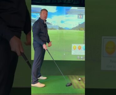SIMPLE set up TIP to help start your BACKSWING
