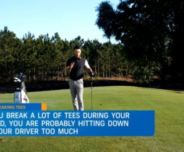 Do You Break A LOT of Tees With Your Driver? | GolfPass