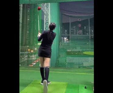 스윙이 파워풀해졌네.. 진짜 내기한번하고싶다 ㅋㅋ   #허은지프로💋 | GOLF VN