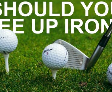SHOULD I use a tee with my IRONS