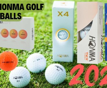 THE 8 BEST HONMA GOLF BALLS IN 2022 | BEST HONMA GOLF BALLS FOR BEGINNERS | BEST GOLF BALLS