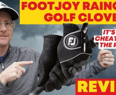 FootJoy Mens RainGrip Golf Glove - It's Like Cheating in the Rain!!