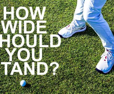 Golf Stance: How Wide Should My Stance Be?