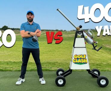 Can a Golf Pro Beat a Super Accurate Golf Cannon?