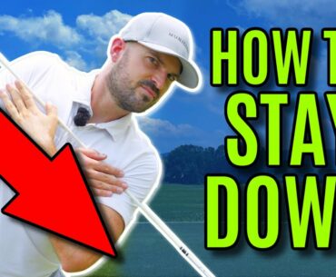 GOLF: How To Maintain Your "Spine Angle" In The Golf Swing | Complete Guide