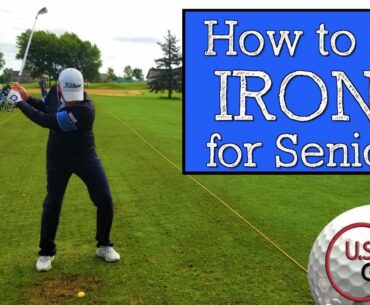 How to Hit Irons for Seniors with the Vertical Line Swing