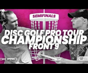 2022 DIsc Golf Pro Tour Championship | Semi-Finals F9 | Tattar, Pierce, Allen, Scoggins