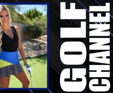 Pro Golfer Elise Lobb Dzingel playing golf | Golf Swing 2022