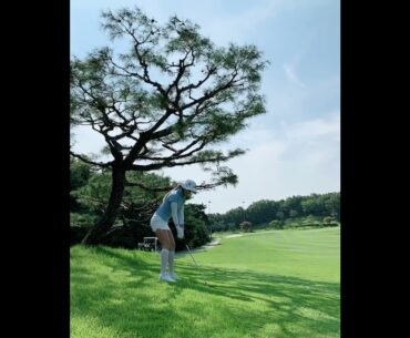 자세가 스윙이 너무 이쁘네요👏 #golf #short  #골프  | GOLF VN