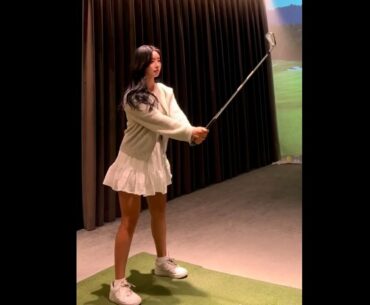 🥰저도 아이언에서 저런 소리가 나고 싶어요👍 #golf #short  #골프  | GOLF VN