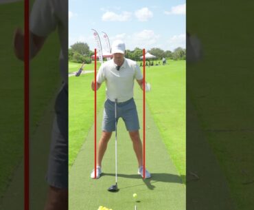 DRIVER SETUP made SIMPLE! #shorts #golfswing #golf #ericcogorno