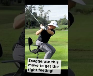 How to move your hips at the start of the downswing #shorts