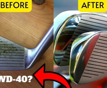 You've Been Doing It Wrong ... HOW TO CLEAN YOUR GOLF CLUBS (the right way)