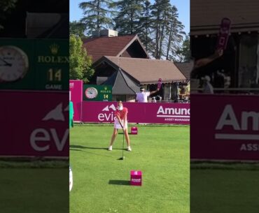 Olivia Cowan Golf Swing ( The Amundi Evian Championship 2022 )