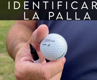 #GOLF IDENTIFICARE LA PROPRIA PALLA - REGOLA 12 #711