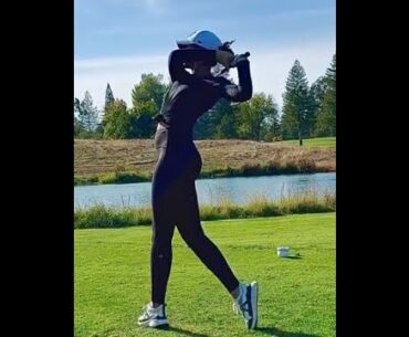 Beauty in motion ❤️❤️   #golf #shorts #golfgirl      | GOLF#SHORT