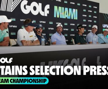 Captains Selection Press Conference | 2022 Team Championship