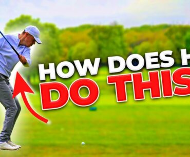 PERFECT GOLF SWING WITH 1 ARM & 1 LEG