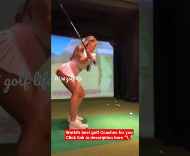 mini golf life #shortsvideo #golfgirl #shorts #shortsfeed