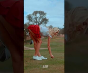 Bri Teresi | Amazing Golf Swing you need to see | Golf Girl awesome swing | #Golf #shorts
