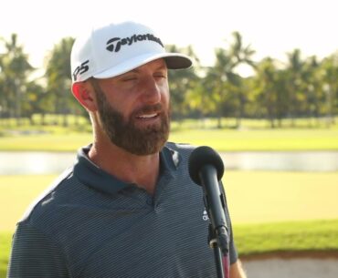 Dustin Johnson LIV Golf Miami Presser Thursday