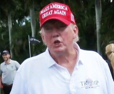 Trump Goes Full MAGA At LIV Golf Tour Finale